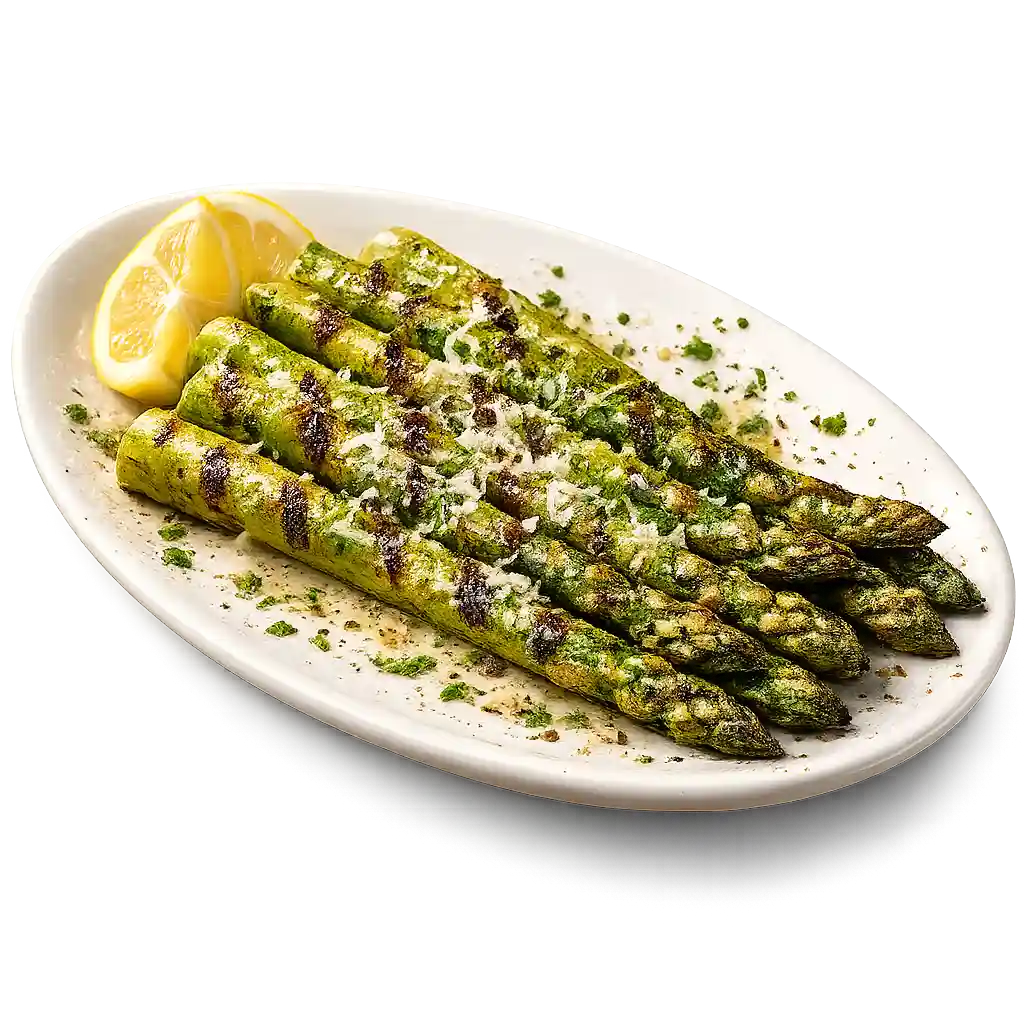twin peaks grilled asparagus