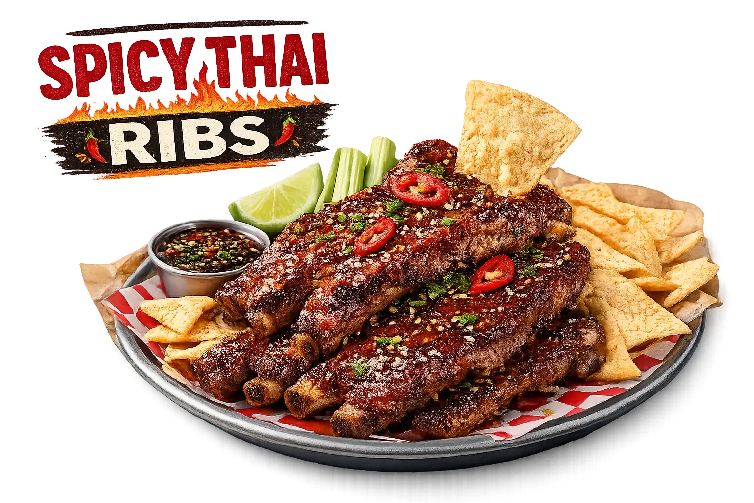 spicy thai ribs