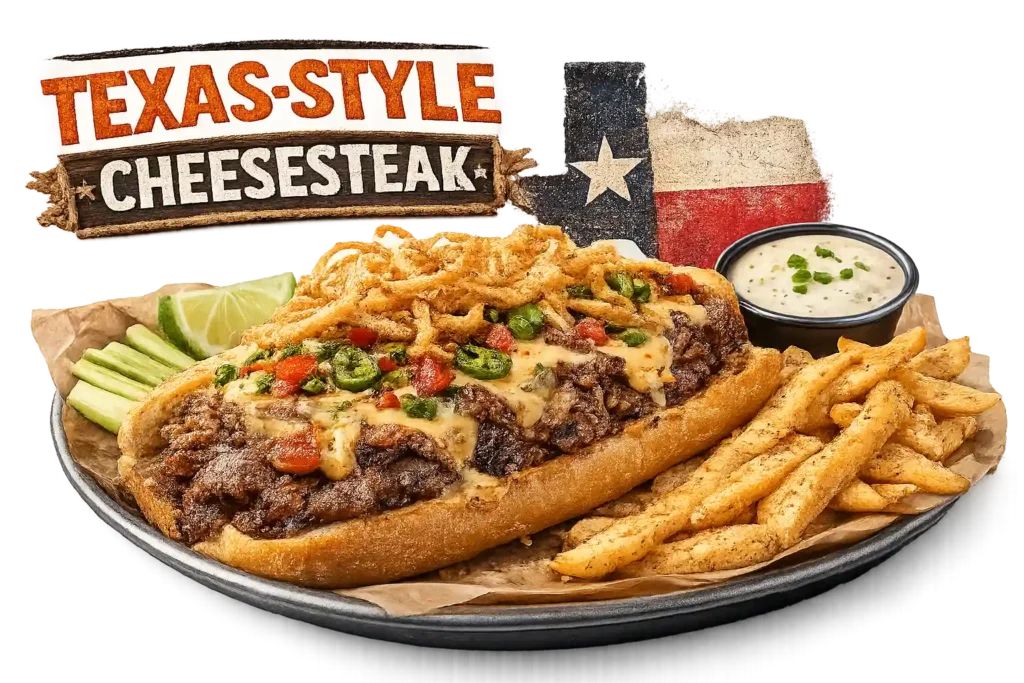 twin peaks texas style cheesesteak