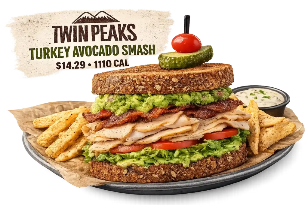 twin peaks turkish avocado smash 