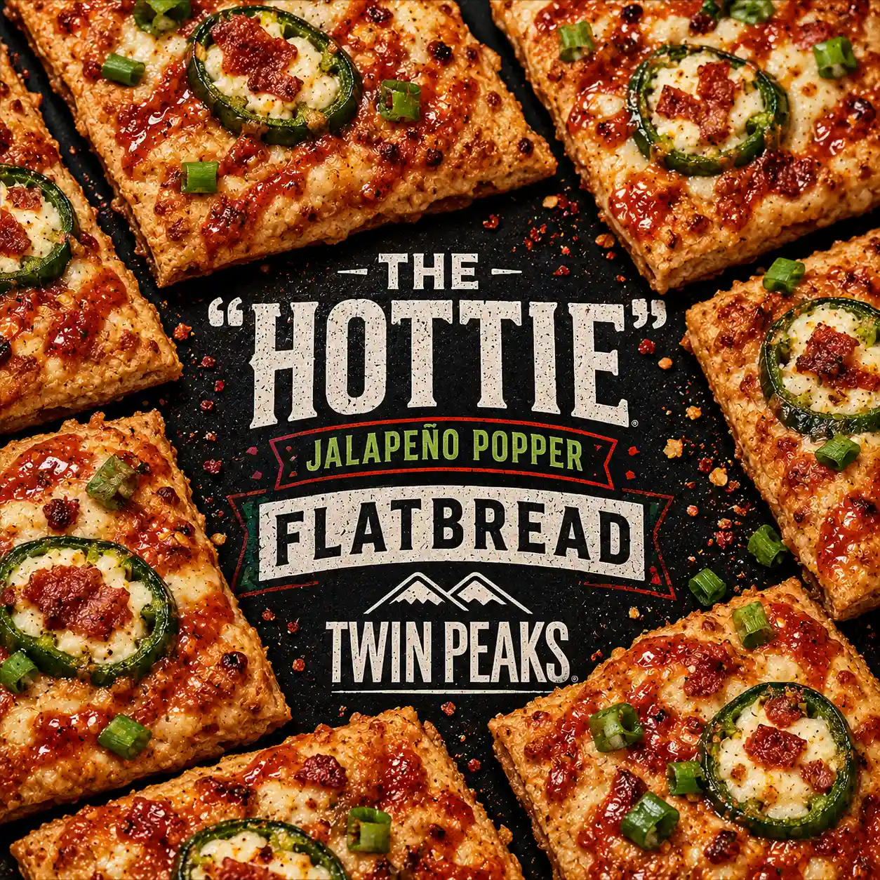 Hottie jalapeno flatbread