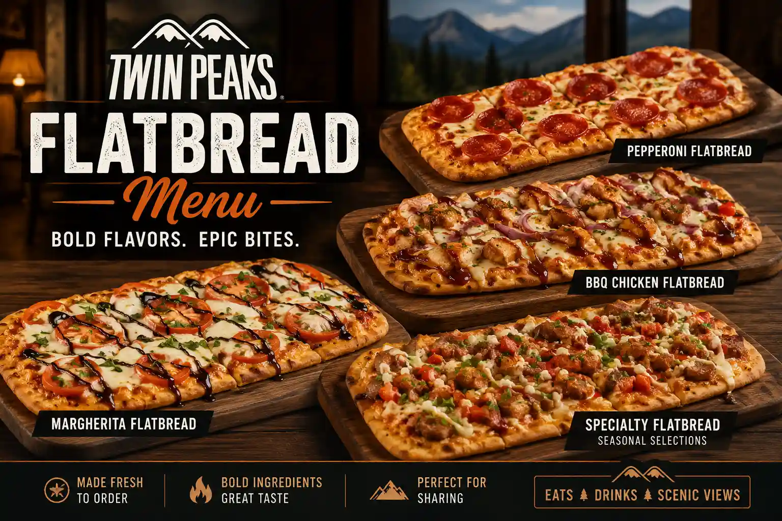 twin peaks flatbread menu